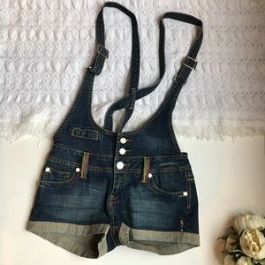 Coogi Jeans Overalls shorts size 7/8